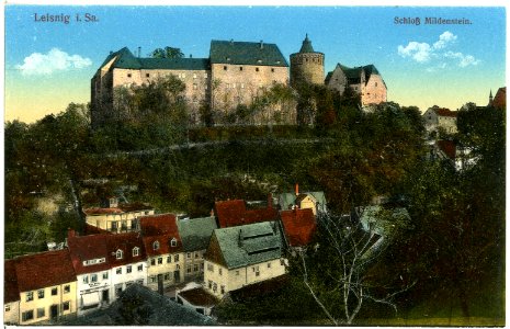 18613-Leisnig-1915-Schloß Mildenstein-Brück & Sohn Kunstverlag