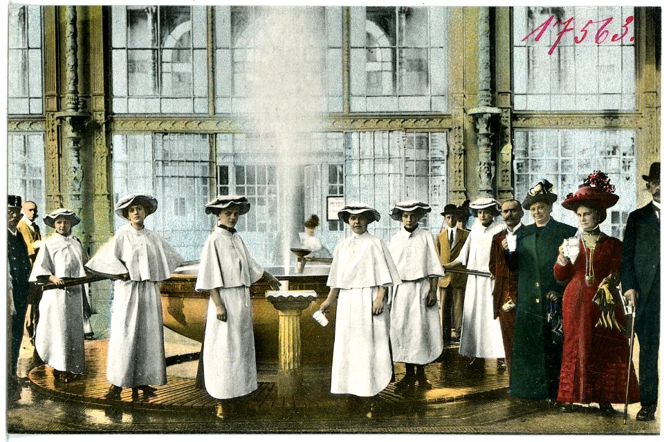 17563-Karlsbad-1914-Sprudel-Brück & Sohn Kunstverlag