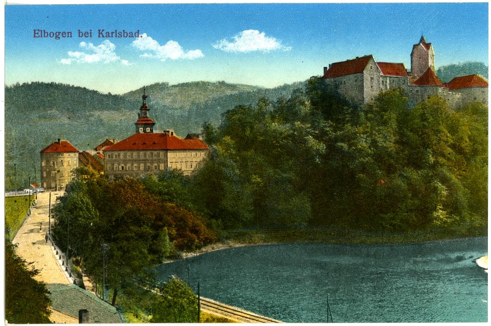 17598-Elbogen-1914-Burg-Brück & Sohn Kunstverlag