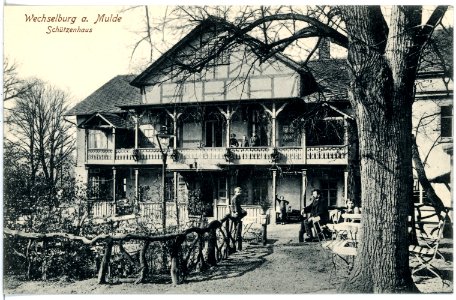 17720-Wechselburg-1914-Schützenhaus-Brück & Sohn Kunstverlag photo