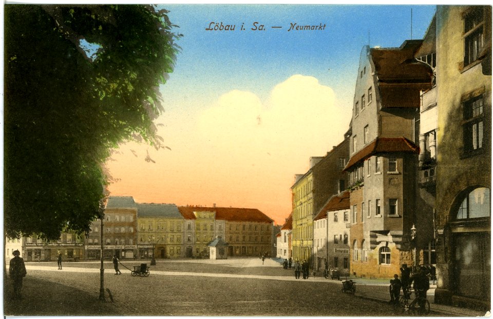 17735-Löbau-1914-Neumarkt-Brück & Sohn Kunstverlag