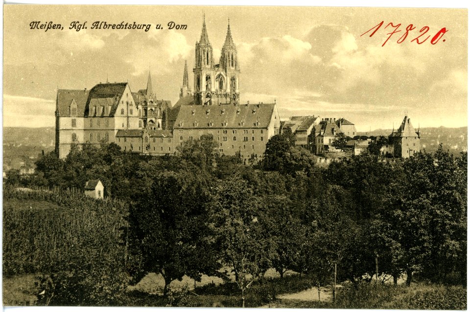 17820-Meißen-1914-Königliche Albrechtsburg und Dom-Brück & Sohn Kunstverlag
