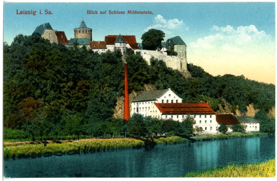 17662-Leisnig-1914-Schloß Mildenstein-Brück & Sohn Kunstverlag