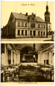 17841-Heyda-1914-bei Riesa Gasthof zum Goldenen Anker-Brück & Sohn Kunstverlag