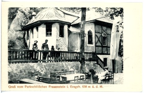 18103-Frauenstein-1914-Parkschlößchen-Brück & Sohn Kunstverlag