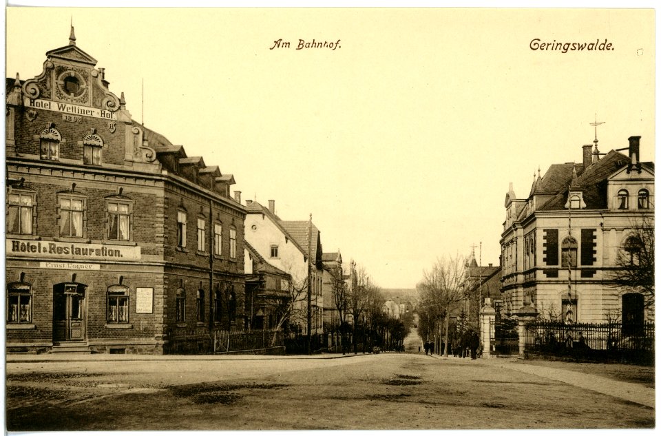 17610-Geringswalde-1914-Am Bahnhof-Brück & Sohn Kunstverlag