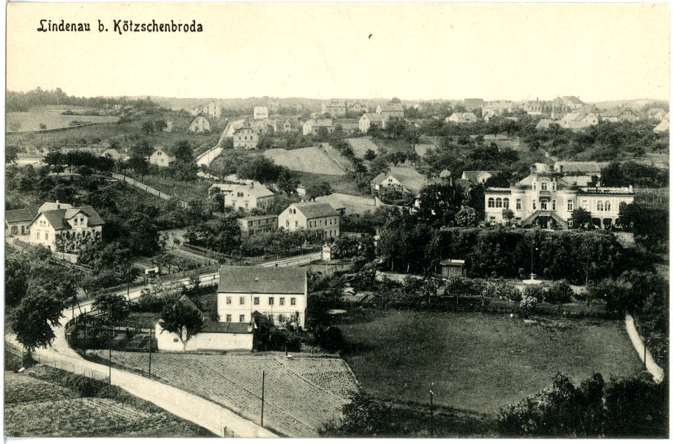 17977-Lindenau-1914-bei Kötzschenbroda-Brück & Sohn Kunstverlag