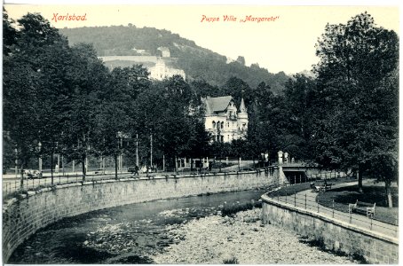 18102-Karlsbad-1914-Villa Margarete-Brück & Sohn Kunstverlag
