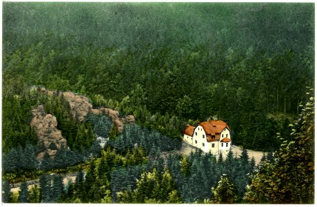 18030-Komotau-1914-Unterstandshaus-Brück & Sohn Kunstverlag