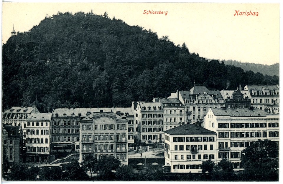 18085-Karlsbad-1914-Schloßberg-Brück & Sohn Kunstverlag