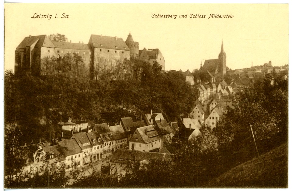 17353-Leisnig-1914-Schloßberg und Schloß Mildenstein-Brück & Sohn Kunstverlag