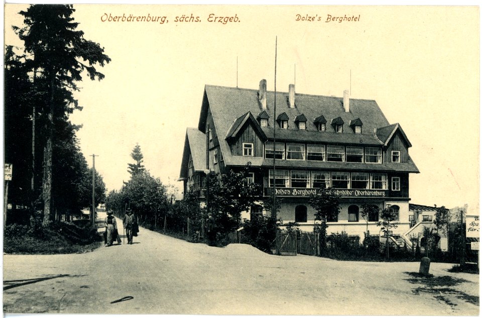18111-Oberbärenburg-1914-Dolzes Berghotel-Brück & Sohn Kunstverlag
