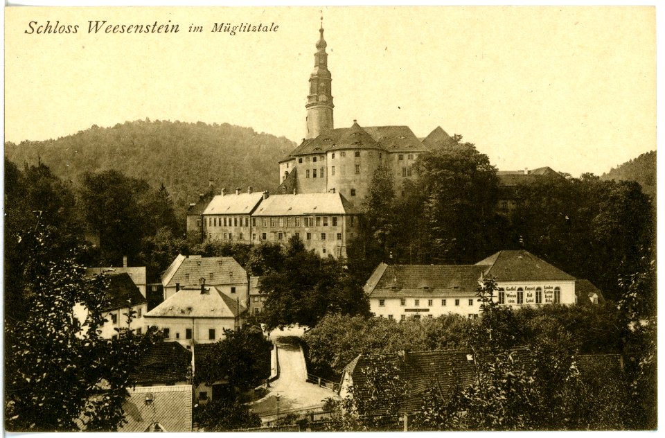 18157-Weesenstein-1914-Schloß-Brück & Sohn Kunstverlag