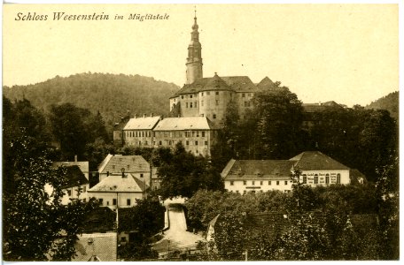 18157-Weesenstein-1914-Schloß-Brück & Sohn Kunstverlag