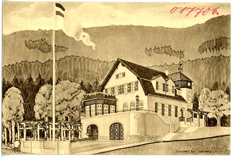 17706-Meißen-1914-Ruderclub "Neptun" e. V., Bootshaus-Brück & Sohn Kunstverlag