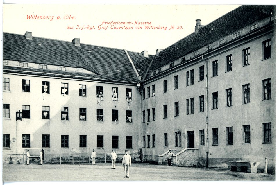 17669-Wittenberg-1914-Friedericianum-Kaserne-Brück & Sohn Kunstverlag