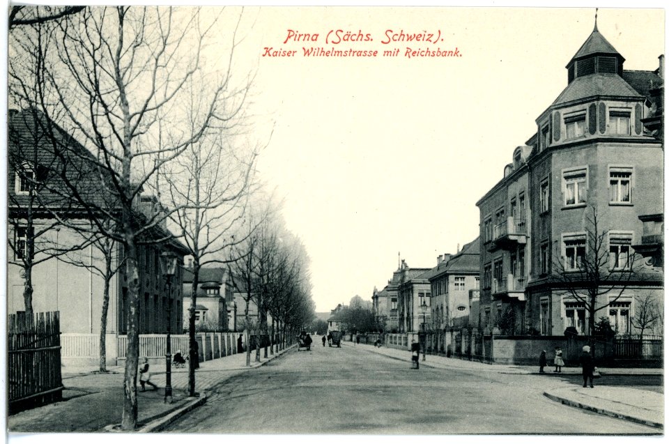 17665-Pirna-1914-Kaiser-Wilhelm-Straße-Brück & Sohn Kunstverlag