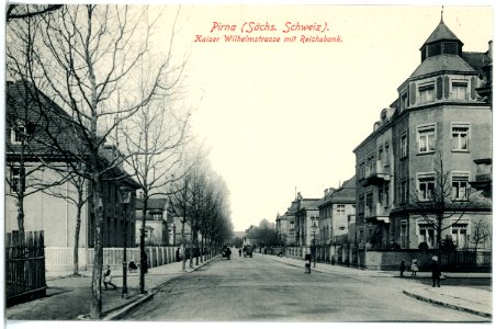 17665-Pirna-1914-Kaiser-Wilhelm-Straße-Brück & Sohn Kunstverlag