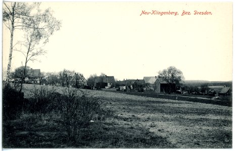 17834-Klingenberg-1914-Blick auf Neu-Klingenberg-Brück & Sohn Kunstverlag
