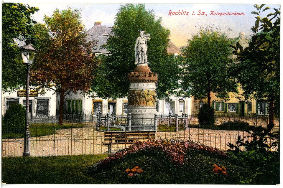 17308-Rochlitz-1914-Kriegerdenkmal-Brück & Sohn Kunstverlag