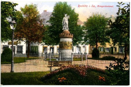 17308-Rochlitz-1914-Kriegerdenkmal-Brück & Sohn Kunstverlag