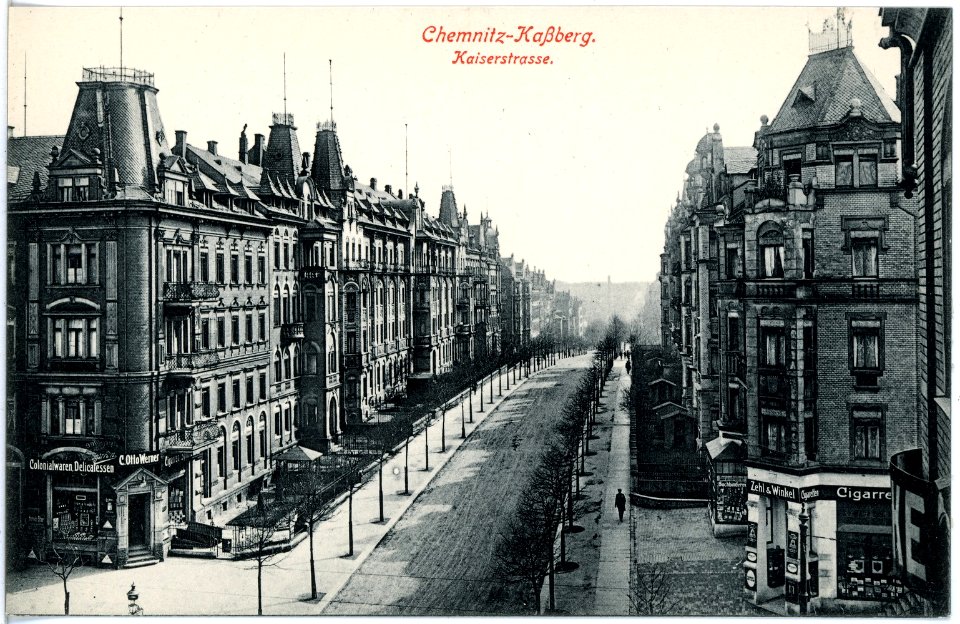17766-Chemnitz-1914-Kaiserstraße - Kaßberg-Brück & Sohn Kunstverlag