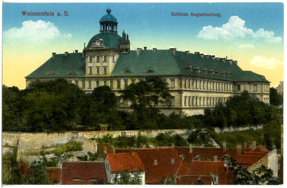 17593-Weißenfels-1914-Schloß Augustusburg-Brück & Sohn Kunstverlag