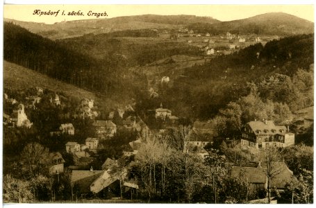 17884-Kipsdorf-1914-Blick auf Oberkipsdorf-Brück & Sohn Kunstverlag