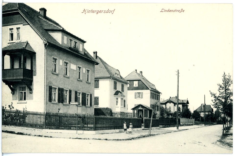 17743-Hintergersdorf-1914-Lindenstraße-Brück & Sohn Kunstverlag