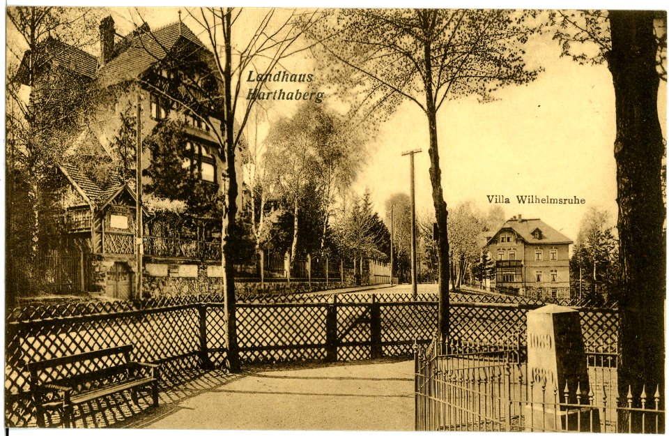 17738-Bad Hartha-1914-Villa Wilhelmsruhe-Brück & Sohn Kunstverlag