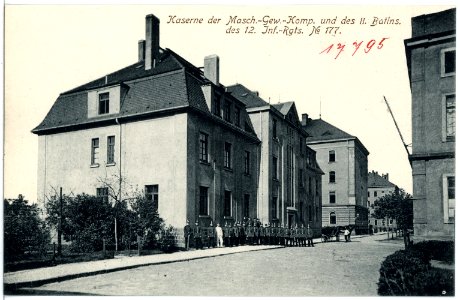17795-Dresden-1914-Kaserne Maschinengewehr-Kompanie-Brück & Sohn Kunstverlag