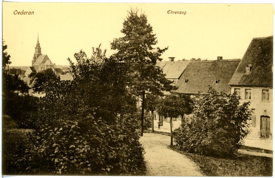 18114-Oederan-1914-Ehrenzug-Brück & Sohn Kunstverlag