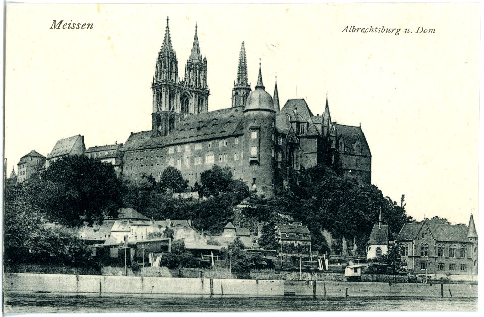 18132-Meißen-1914-Albrechtsburg und Dom-Brück & Sohn Kunstverlag