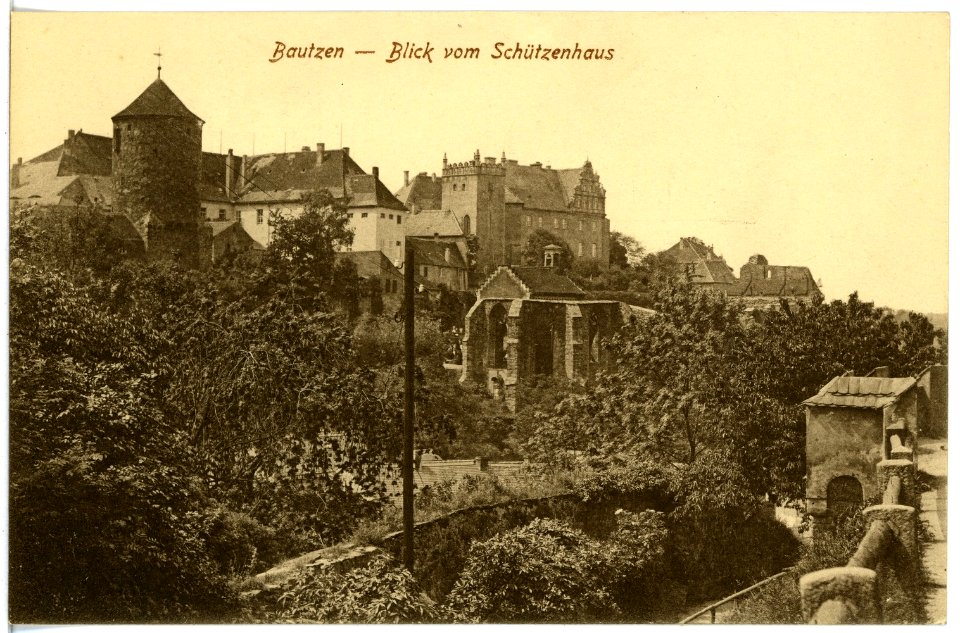 18126-Bautzen-1914-Blick vom Schützenhaus-Brück & Sohn Kunstverlag