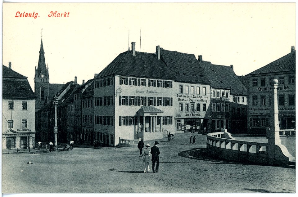18190-Leisnig-1914-Markt-Brück & Sohn Kunstverlag