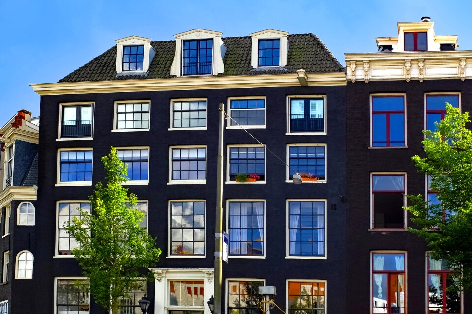 Brick painted brick architecture