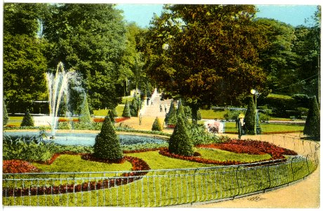 18147-Freiberg-1914-Albertpark-Brück & Sohn Kunstverlag
