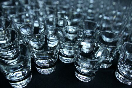 Glass alcohol event