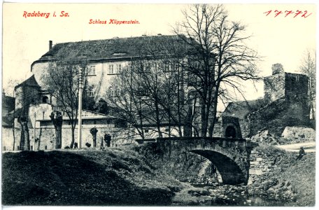 17772-Radeberg-1914-Schloß Klippenstein-Brück & Sohn Kunstverlag