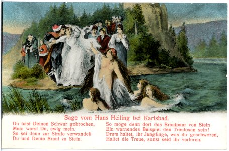 17991-Karlsbad-1914-Sage vom Hans Heiling-Brück & Sohn Kunstverlag