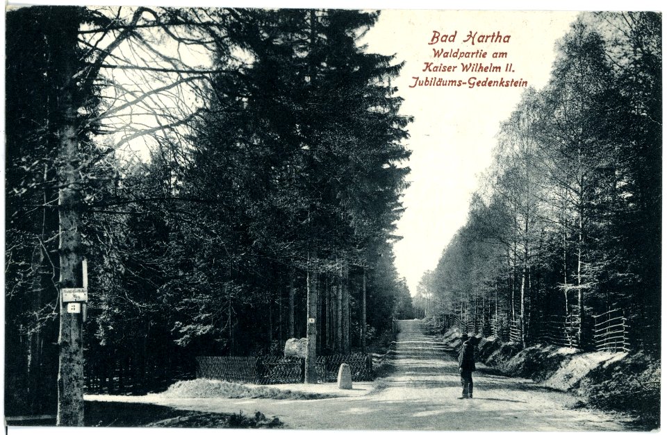 17741-Bad Hartha-1914-Kaiser Wilhelm Jubiläums - Gedenkstein-Brück & Sohn Kunstverlag