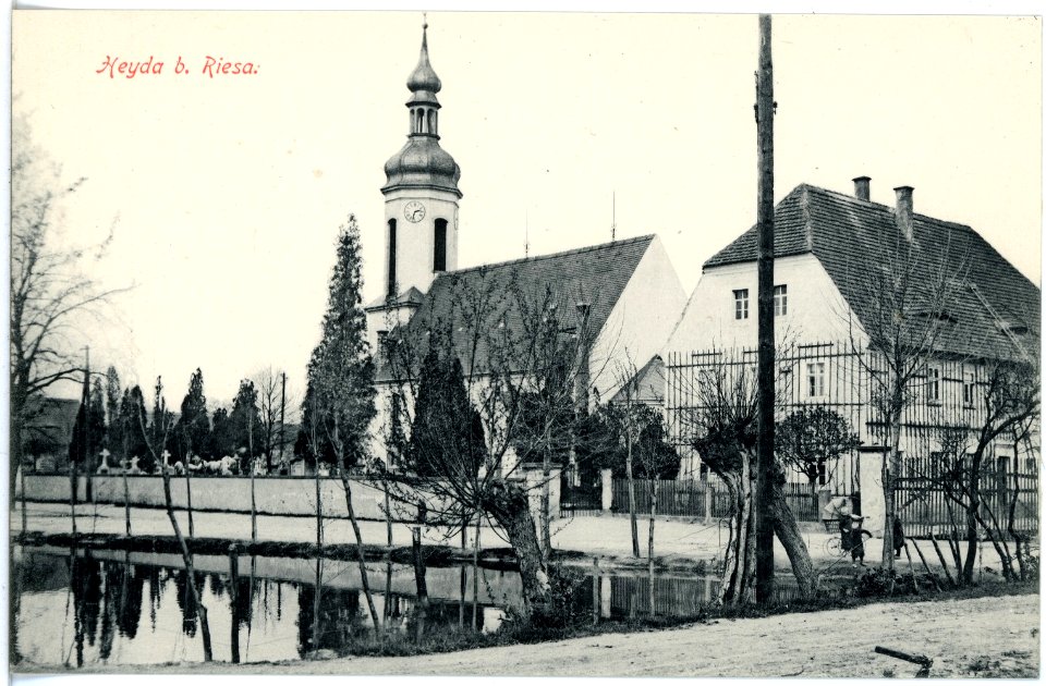 17843-Heyda-1914-Kirche-Brück & Sohn Kunstverlag