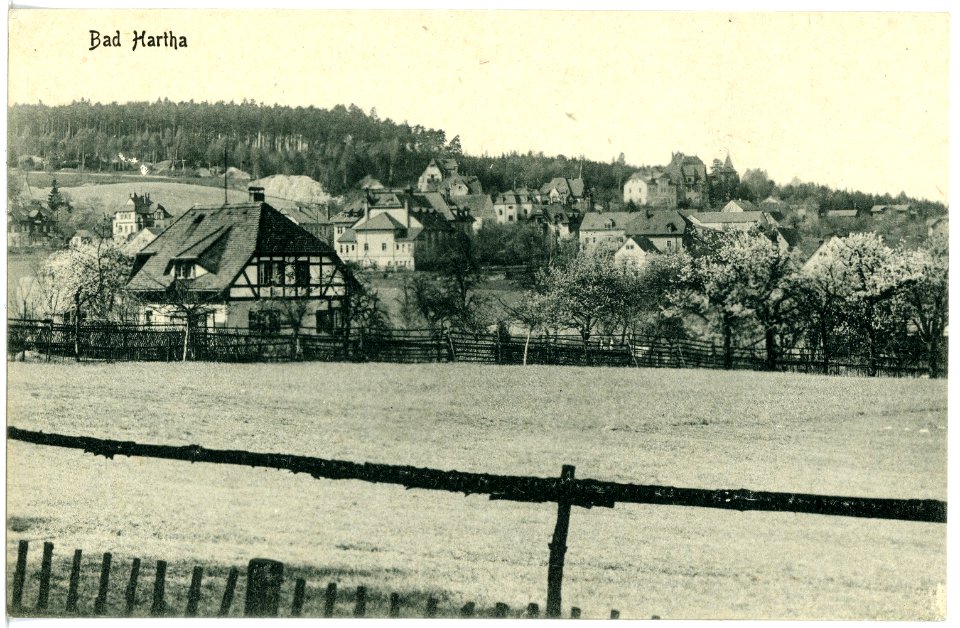 17739-Bad Hartha-1914-Blick auf Bad Hartha-Brück & Sohn Kunstverlag