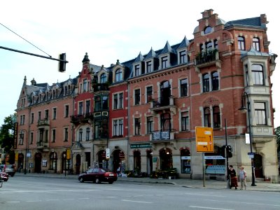 Mietshaus Körnerplatz 2-4-6 in Loschwitz