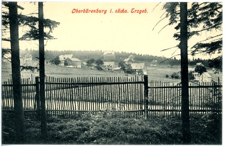 17862-Oberbärenburg-1914-Blick auf Oberbärenburg-Brück & Sohn Kunstverlag