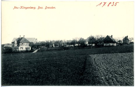 17835-Klingenberg-1914-Blick auf Neu-Klingenberg-Brück & Sohn Kunstverlag