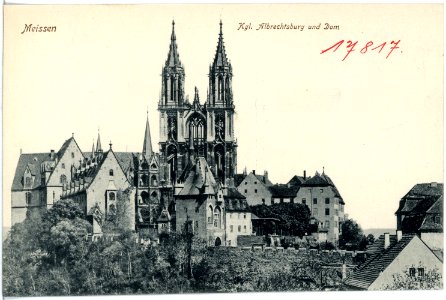 17817-Meißen-1914-Königliche Albrechtsburg und Dom-Brück & Sohn Kunstverlag