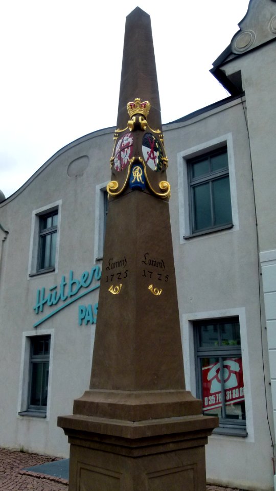Postmeilensäule Kamenz 2