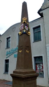 Postmeilensäule Kamenz 2