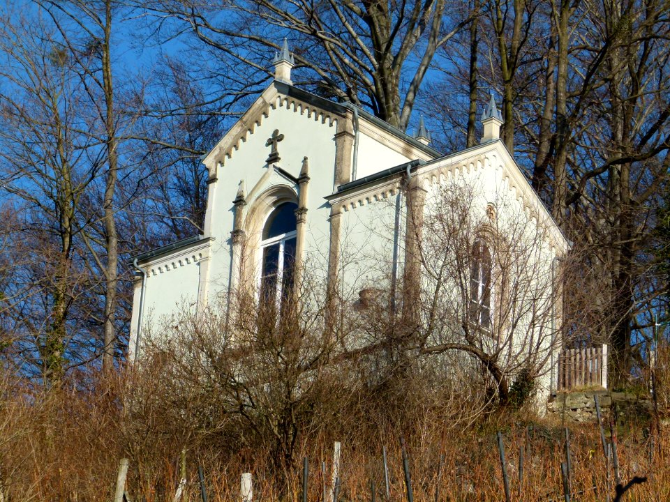 Neogotische Kapelle Wachwitzer Weinberg Wachwitz 1
